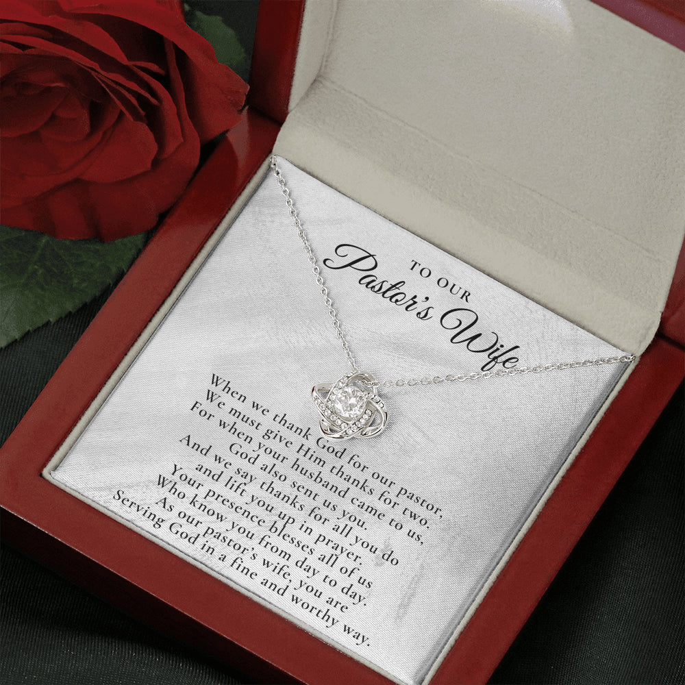 Pastor's Wife Appreciation Gift Necklace, Bible Study Gift, Christmas Present For Pastor's Wife, Best Preacher Wife Gift, Priest Wife Gift
