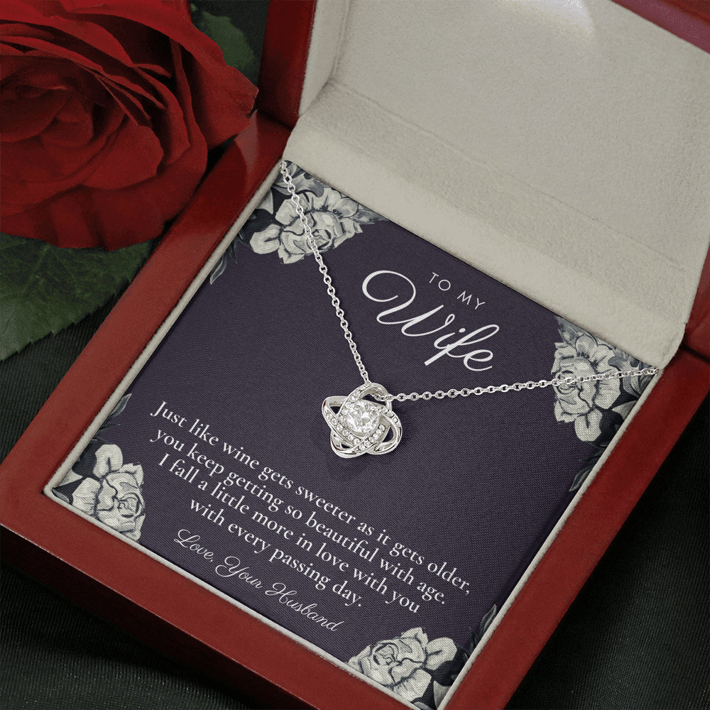 To My Wife Necklace, Anniversary Gift for Wife, Birthday Gift for Wife, Jewelry for Wife, Necklace for Wife, Gift for Wife Birthday