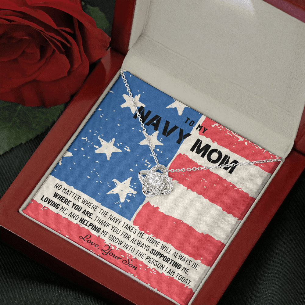 Military Mom Gift, Navy Mom Mothers Day, Navy Mom Gift, Deployment Gift, Navy Mom Necklace from Son, Military, Deploy Gift, Best Navy Mom