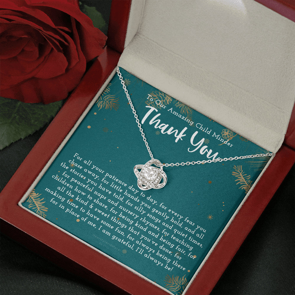 Thank You Gift For Child Minder, Child Minder Appreciation Gift,  Child minder Leaving Gift, Childminder Christmas Gift, Child Minder Necklace