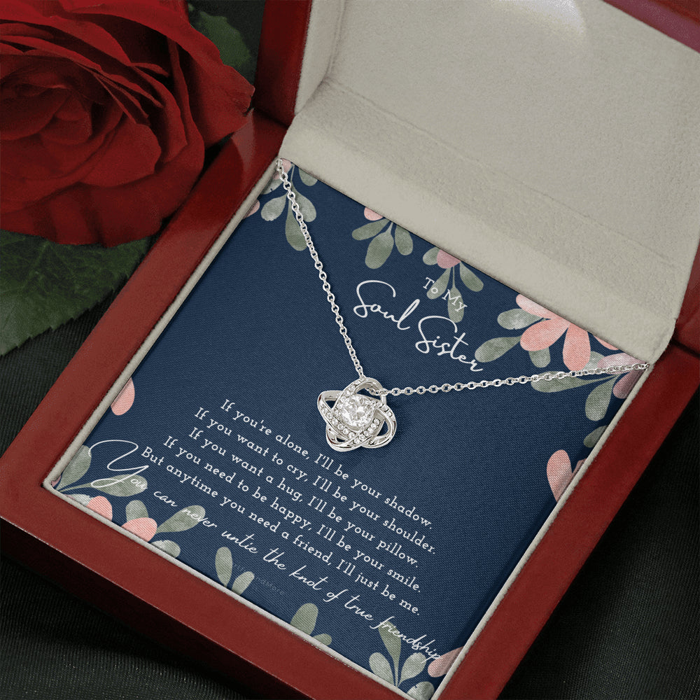 Knot of Friendship Gift, Best Friend necklace, Best Friend Gift, Gift For Friend, Friendship, Love Knot Necklace, Friend Forever Gifts