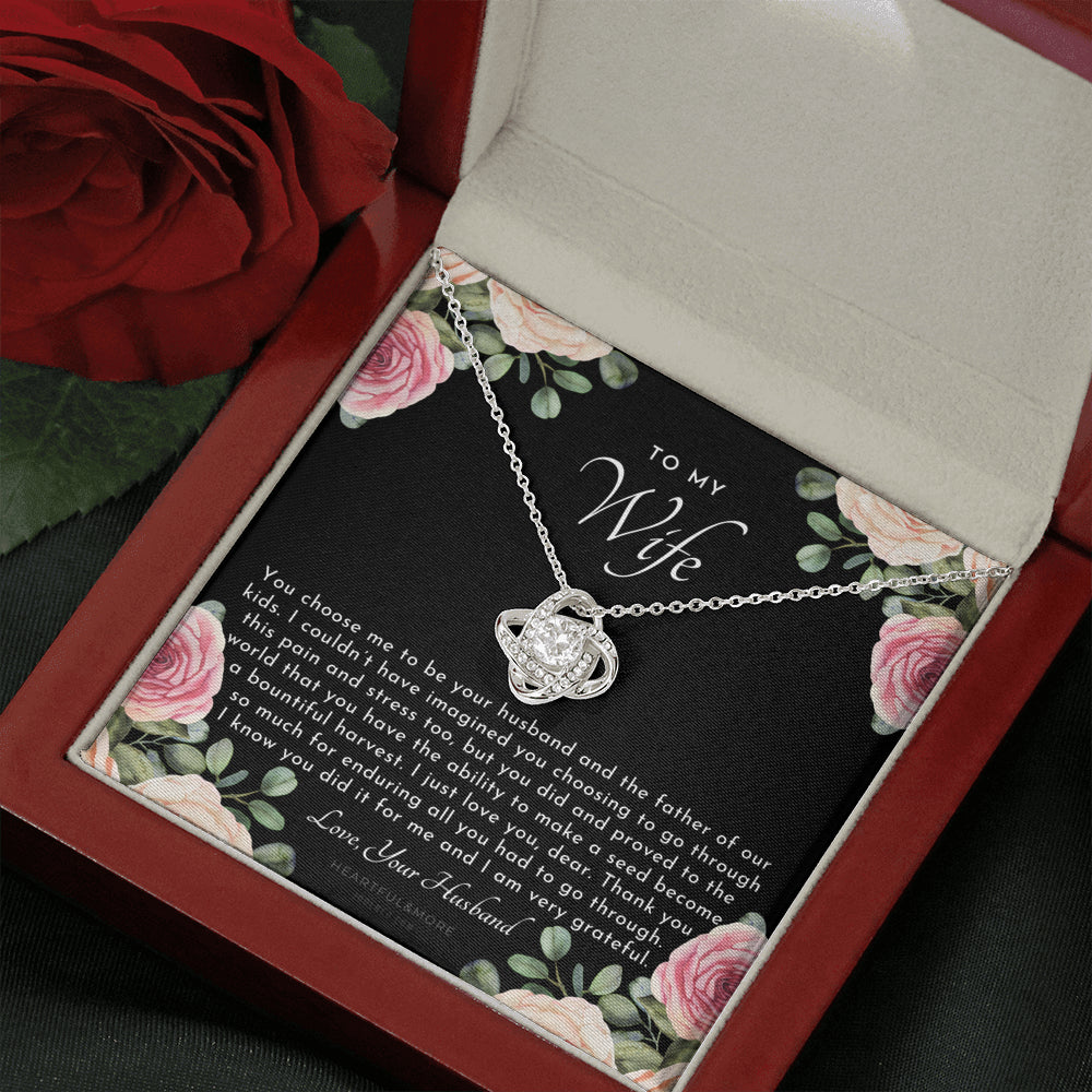 Postpartum Gift for Wife, Gift for Wife Post Pregnancy, Becoming A Mother Gift, Wife After Pregnancy Necklace, Wife Becoming A Mom
