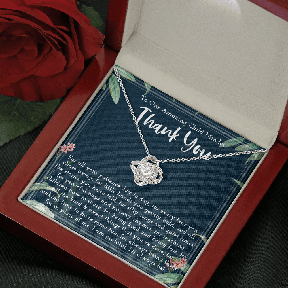 Thank You Gift For Child Minder, Child Minder Appreciation Gift,  Child minder Leaving Gift, Childminder Christmas Gift, Child Minder Necklace