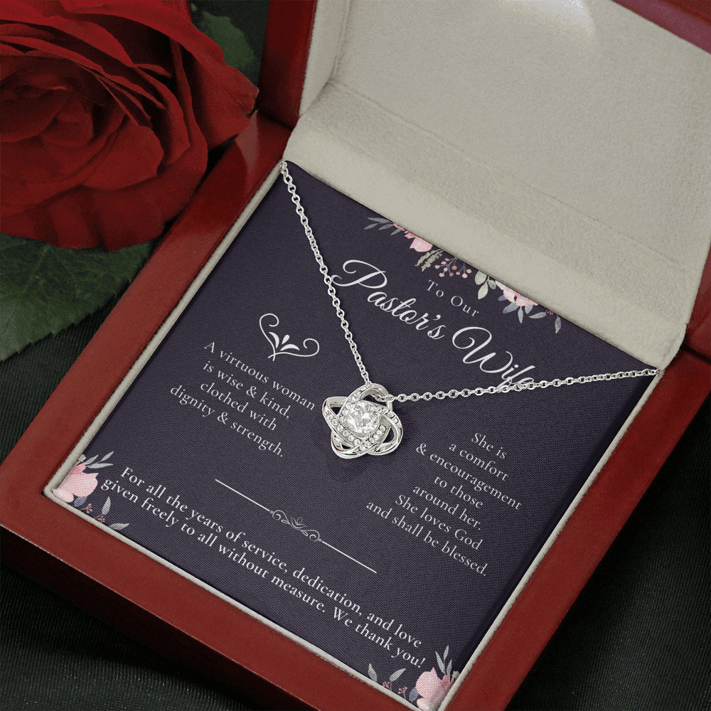 To our pastor's wife