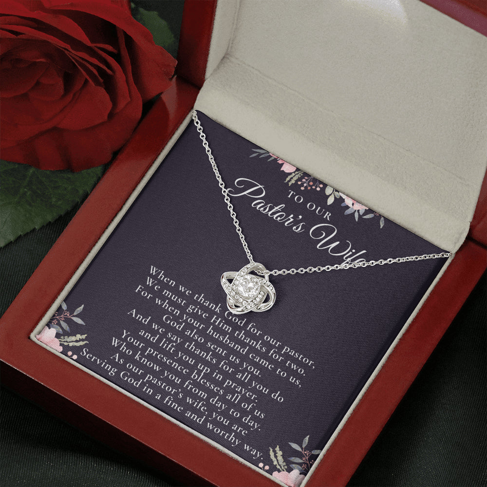 Pastor's Wife Appreciation Gift Necklace, Bible Study Gift, Christmas Present For Pastor's Wife, Best Preacher Wife Gift, Priest Wife Gift