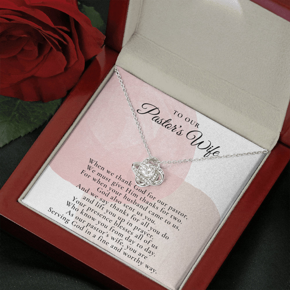 Pastor's Wife Appreciation Gift Necklace, Bible Study Gift, Christmas Present For Pastor's Wife, Best Preacher Wife Gift, Priest Wife Gift