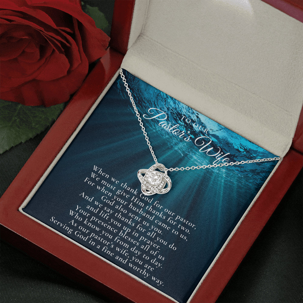 Pastor's Wife Appreciation Gift Necklace, Bible Study Gift, Christmas Present For Pastor's Wife, Best Preacher Wife Gift, Priest Wife Gift