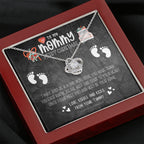 New Mom Christmas, Pregnant Wife Christmas Gift, Christmas Gift For Pregnant Wife, Jewelry For Pregnant Wife, Expecting Wife Christmas