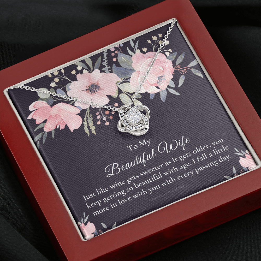 To My Wife Necklace, Anniversary Gift for Wife, Birthday Gift for Wife, Jewelry for Wife, Necklace for Wife, Gift for Wife Birthday