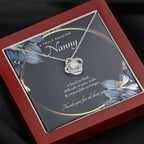 Nanny Appreciation Necklace Gift, Nanny Thank You Gift, Thank you Nanny, Gift for Nanny Leaving, A Truly Amazing Babysitter Gift, Best Nanny
