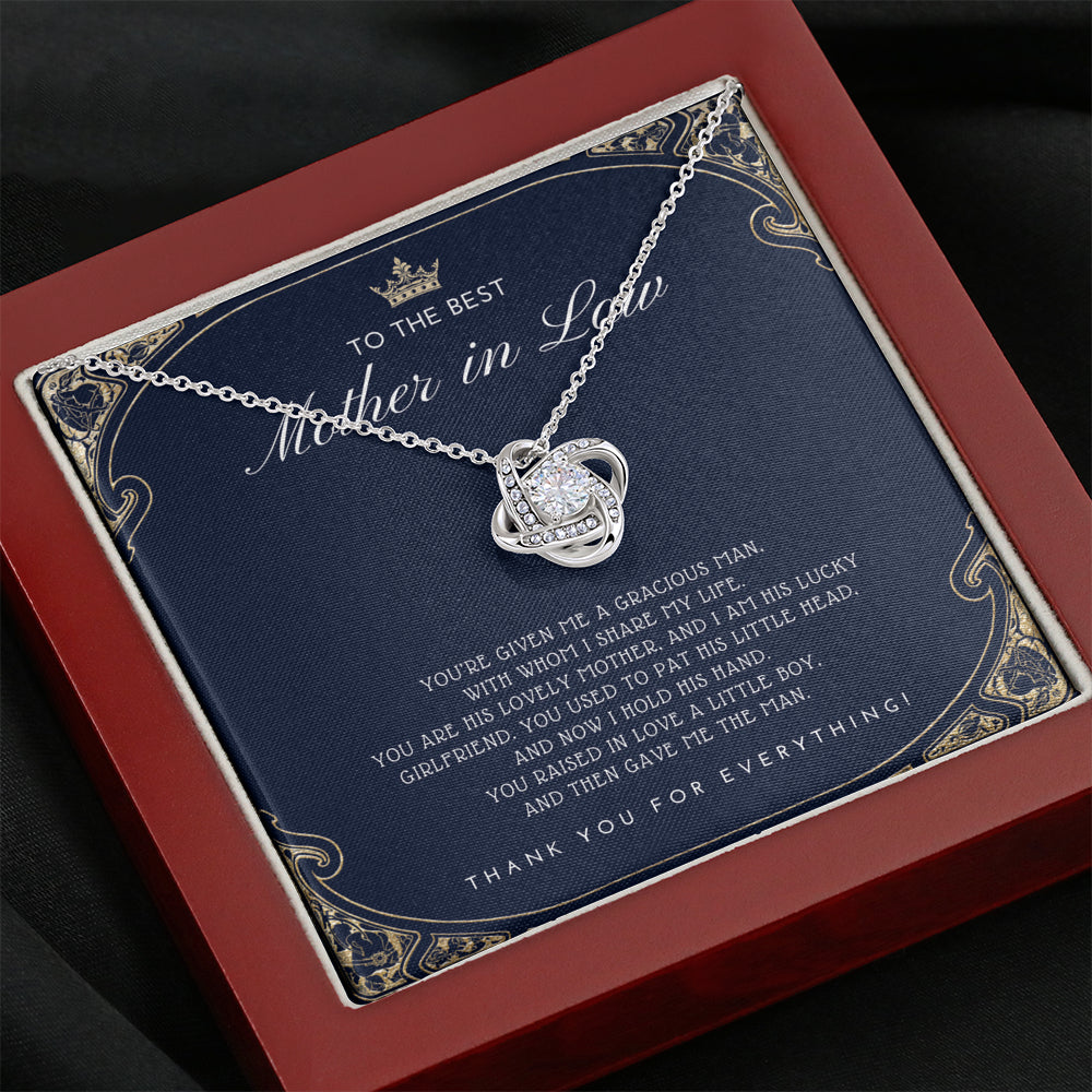 Mother In Law Love Knot Necklace