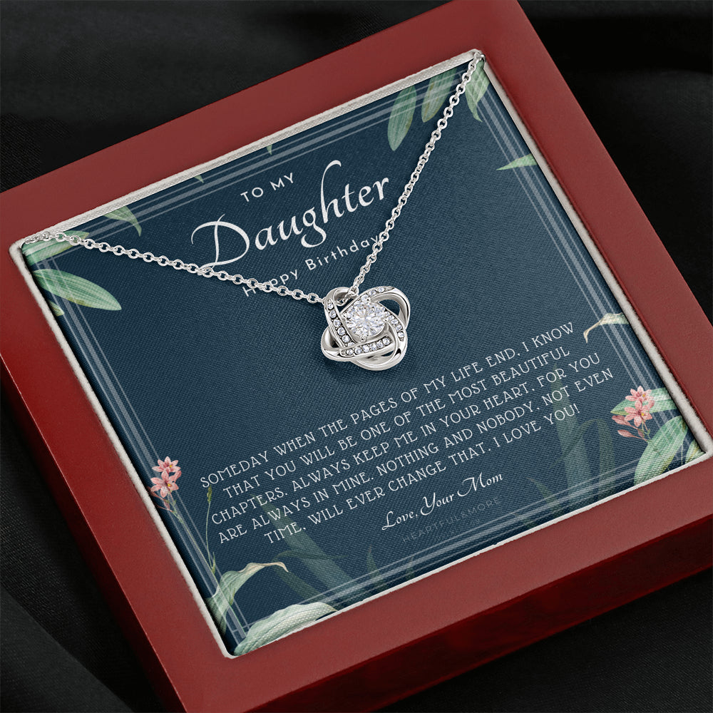 Daughter Gift from Mom to Daughter | Necklace for Daughter | Gift for Daughter from Mom | Daughter gift to daughter birthday gift