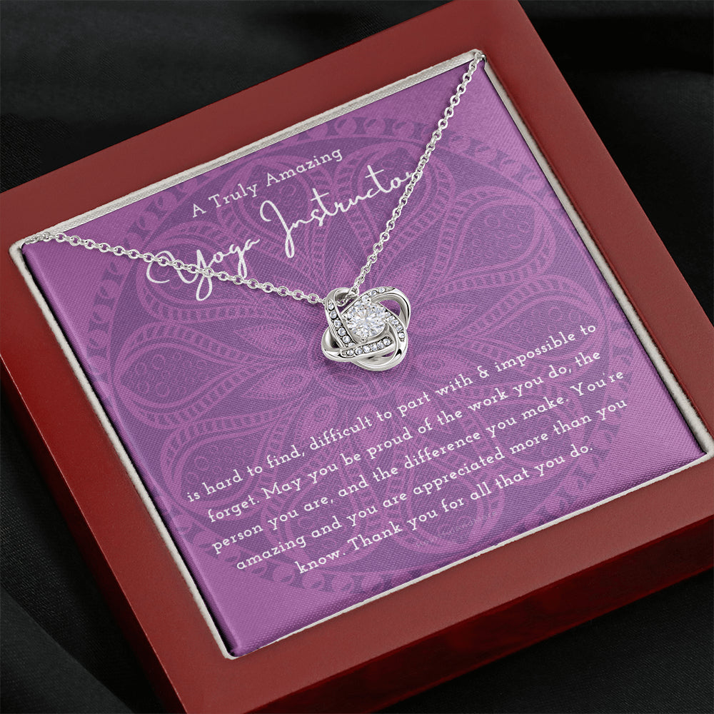Gift For Yoga Instructor, Yoga Instructor Appreciation Gift, Yoga Teacher Necklace Gift, Yoga Teacher Jewelry, Yoga Teacher Thank You Gift