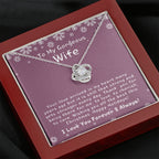 Christmas Gift for Wife, Christmas Gift for Her, Heart Necklace for Wife, Christmas Present for Wife, Christmas Gift Ideas for Wife