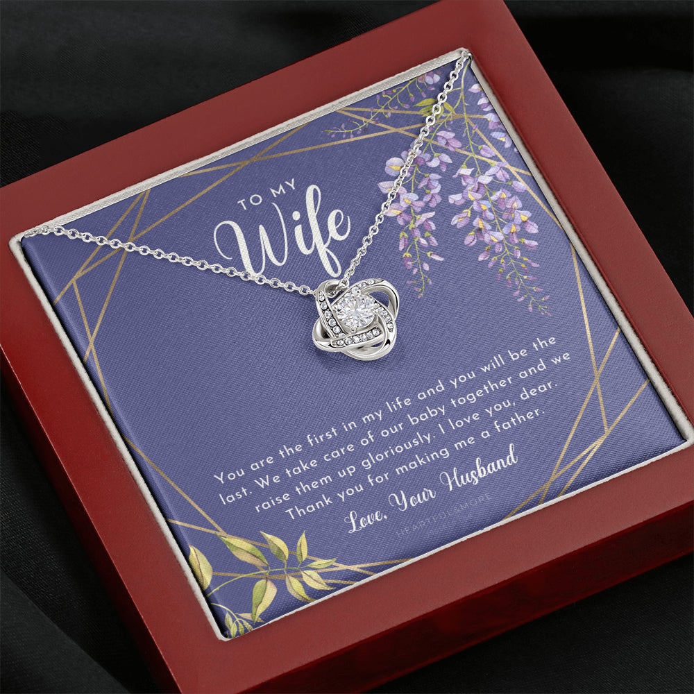 Postpartum Gift for Wife, Gift for Wife Post Pregnancy, Becoming A Mother Gift, Wife After Pregnancy Necklace, Wife Becoming A Mom