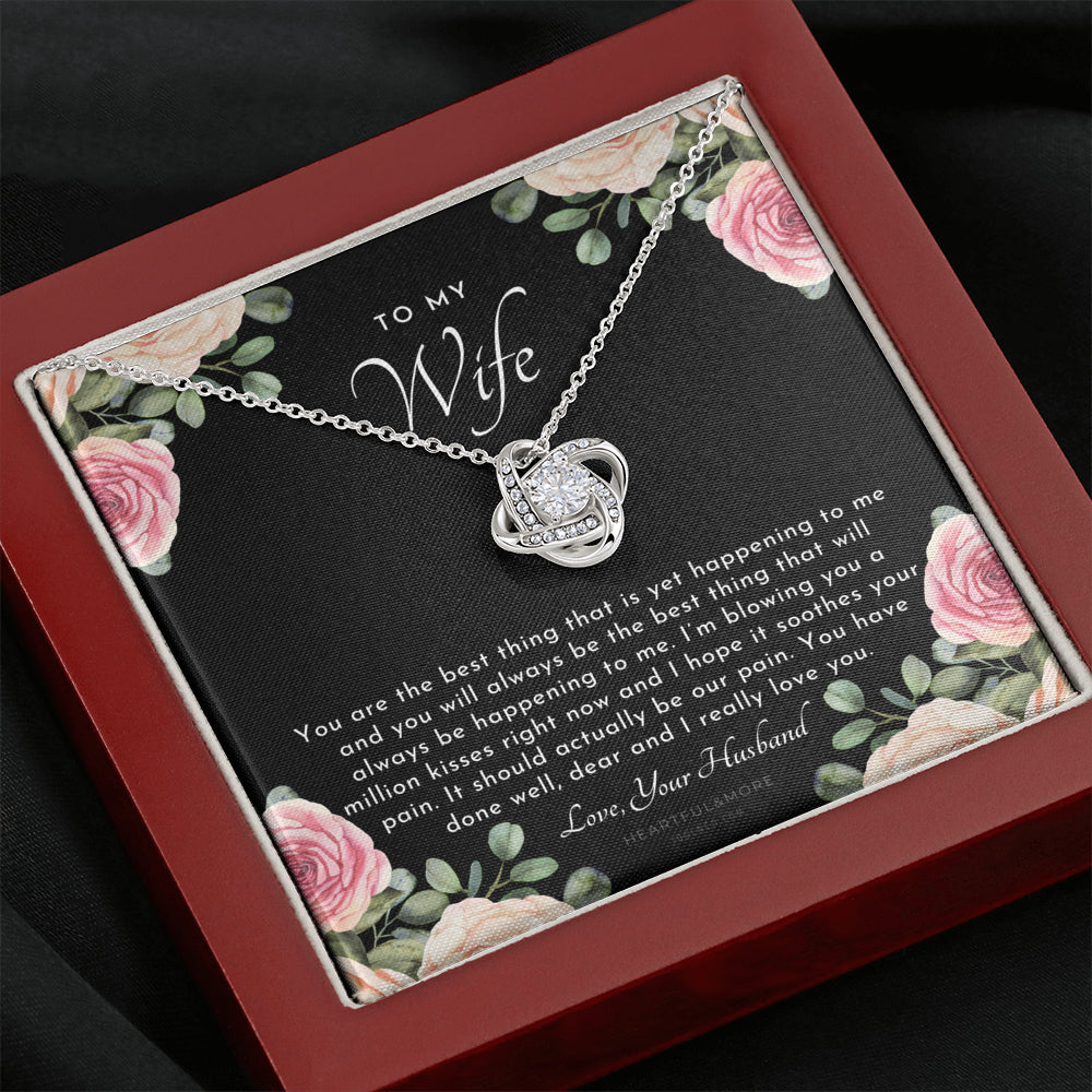Postpartum Gift for Wife, Gift for Wife Post Pregnancy, Becoming A Mother Gift, Wife After Pregnancy Necklace, Wife Becoming A Mom