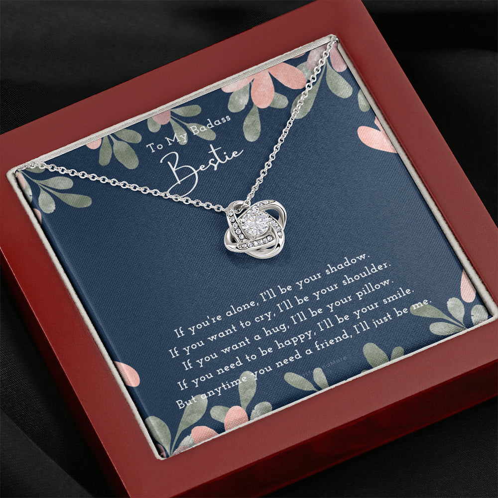 Knot of Friendship Gift, Best Friend necklace, Best Friend Gift, Gift For Friend, Friendship, Love Knot Necklace, Friend Forever Gifts