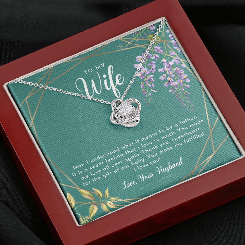 Postpartum Gift for Wife, Gift for Wife Post Pregnancy, Becoming A Mother Gift, Wife After Pregnancy Necklace, Wife Becoming A Mom
