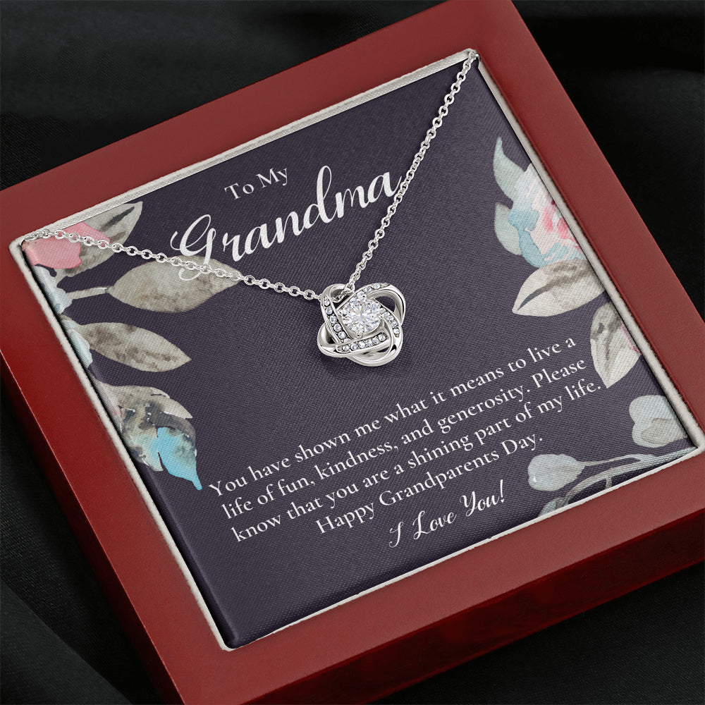 Gift For Grandma Necklace, Grandmother Birthday Gift From Granddaughter/Grandson, To My Grandma Necklace Gift, Grandmother Gift, Grandparents Day Gift