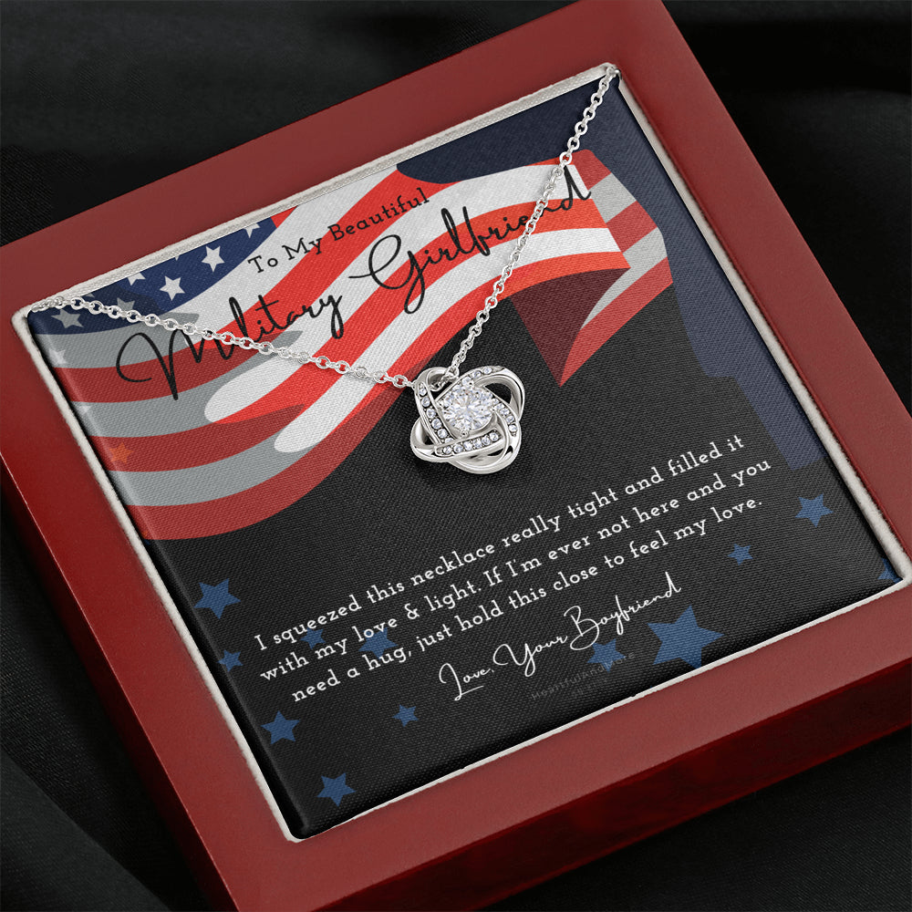 Army Girlfriend Gift, Best Military Girlfriend In The World, Deployment Gift, Gift for Military Girlfriend, Military, Deployment Necklace