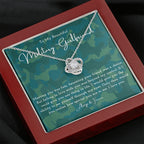 Army Girlfriend Gift, Best Military Girlfriend In The World, Deployment Gift, Gift for Military Girlfriend, Military, Deployment Necklace