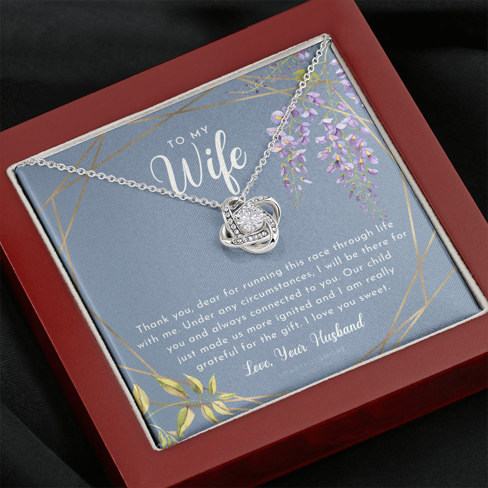 Postpartum Gift for Wife, Gift for Wife Post Pregnancy, Becoming A Mother Gift, Wife After Pregnancy Necklace, Wife Becoming A Mom