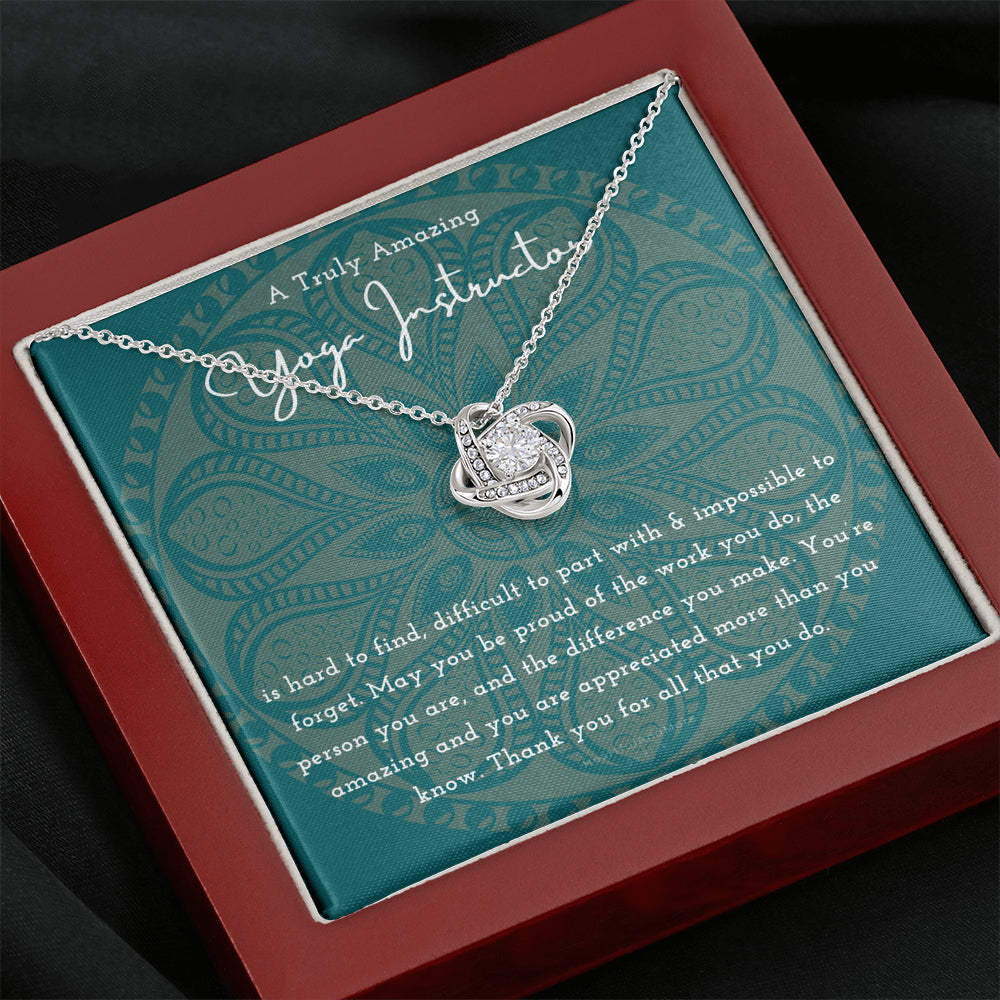 Gift For Yoga Instructor, Yoga Instructor Appreciation Gift, Yoga Teacher Necklace Gift, Yoga Teacher Jewelry, Yoga Teacher Thank You Gift