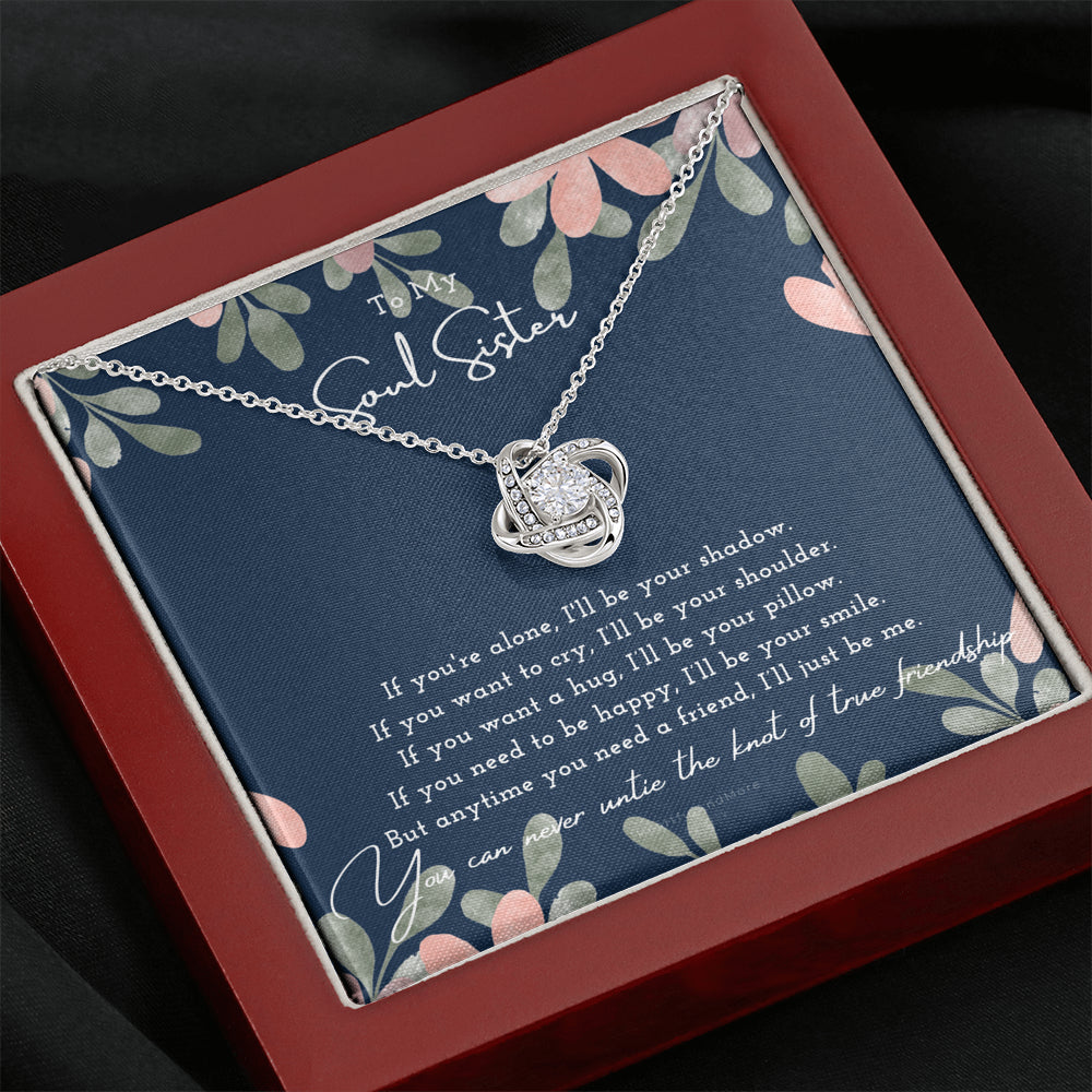 Knot of Friendship Gift, Best Friend necklace, Best Friend Gift, Gift For Friend, Friendship, Love Knot Necklace, Friend Forever Gifts