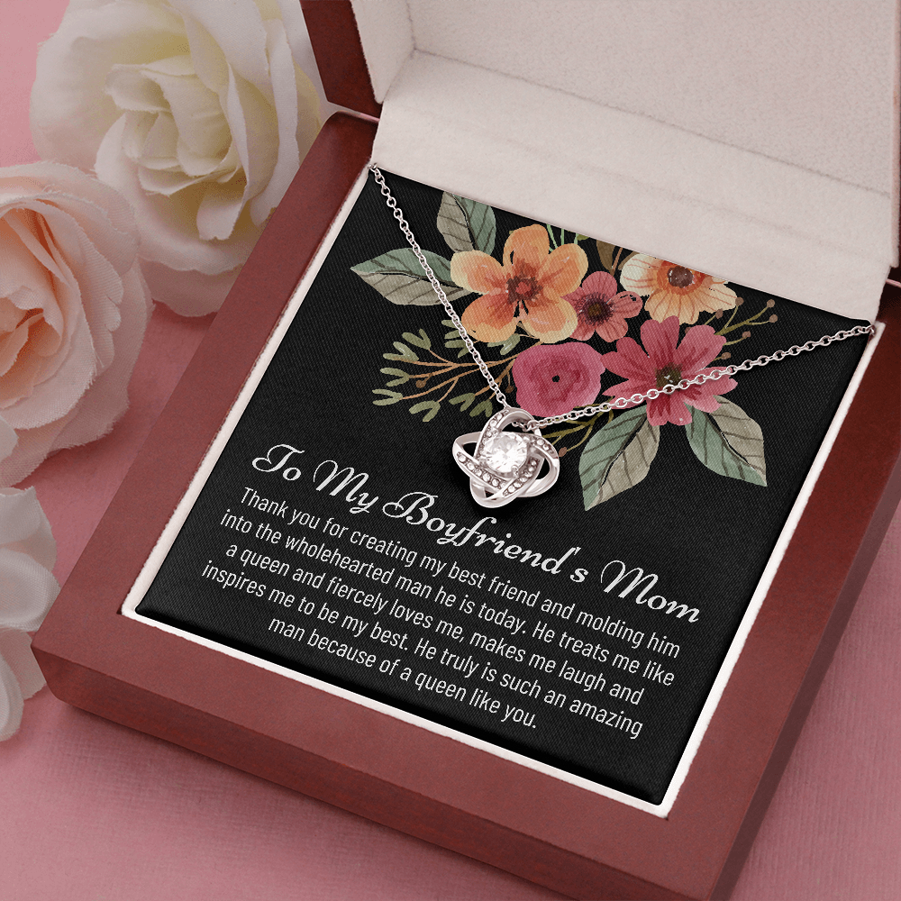 Gift for boyfriend's mom | Boyfriend's Mom Necklace | To my boyfriend’s Mom Gift | Mother’s day gift for Boyfriend's Mom