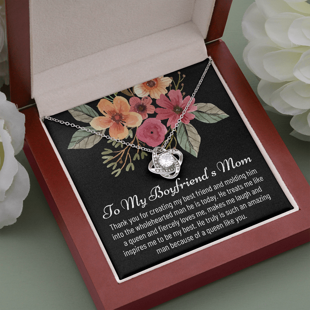 Gift for boyfriend's mom | Boyfriend's Mom Necklace | To my boyfriend’s Mom Gift | Mother’s day gift for Boyfriend's Mom