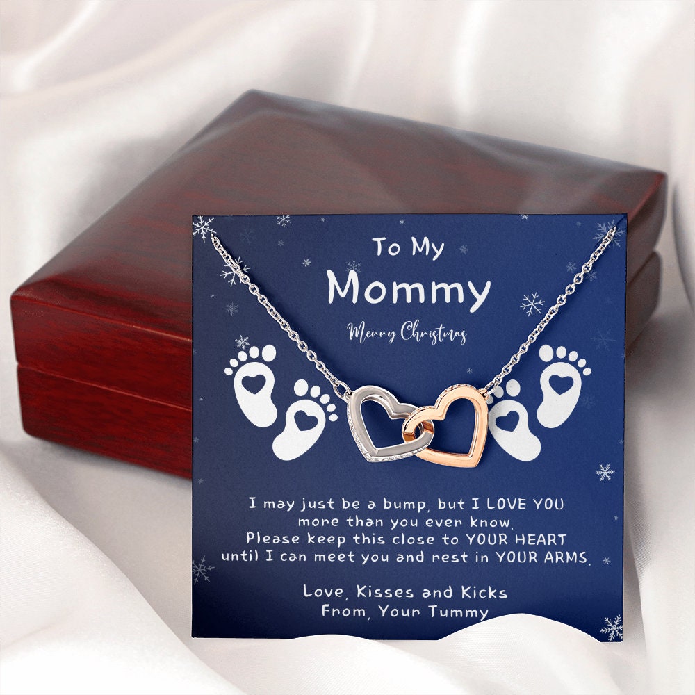 New Mom Christmas Gift, Pregnant Wife Christmas Gift, Christmas Gift For Pregnant Wife, Jewelry For Pregnant Wife, Expecting Wife Christmas