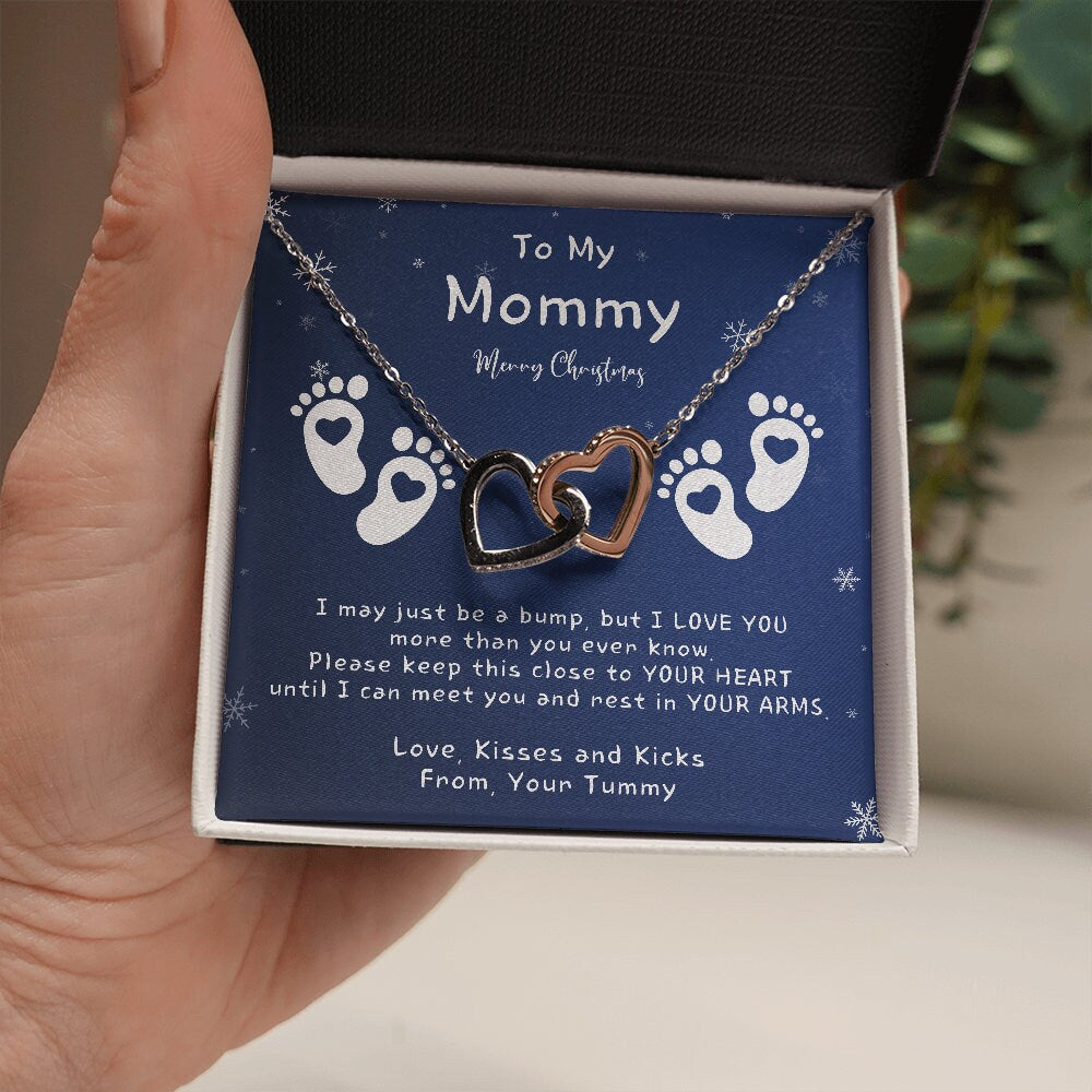 New Mom Christmas Gift, Pregnant Wife Christmas Gift, Christmas Gift For Pregnant Wife, Jewelry For Pregnant Wife, Expecting Wife Christmas