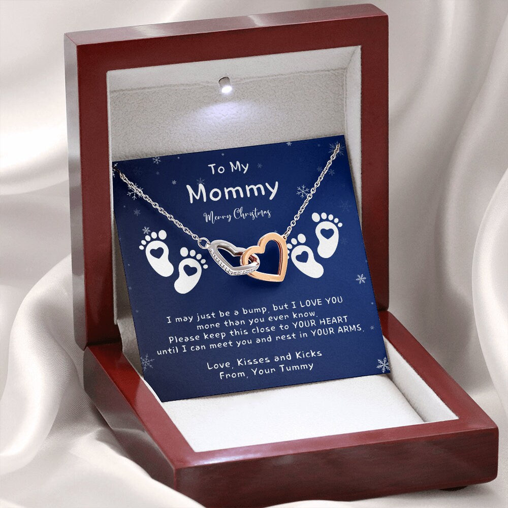 New Mom Christmas Gift, Pregnant Wife Christmas Gift, Christmas Gift For Pregnant Wife, Jewelry For Pregnant Wife, Expecting Wife Christmas