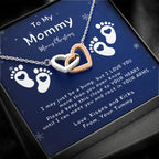 New Mom Christmas Gift, Pregnant Wife Christmas Gift, Christmas Gift For Pregnant Wife, Jewelry For Pregnant Wife, Expecting Wife Christmas
