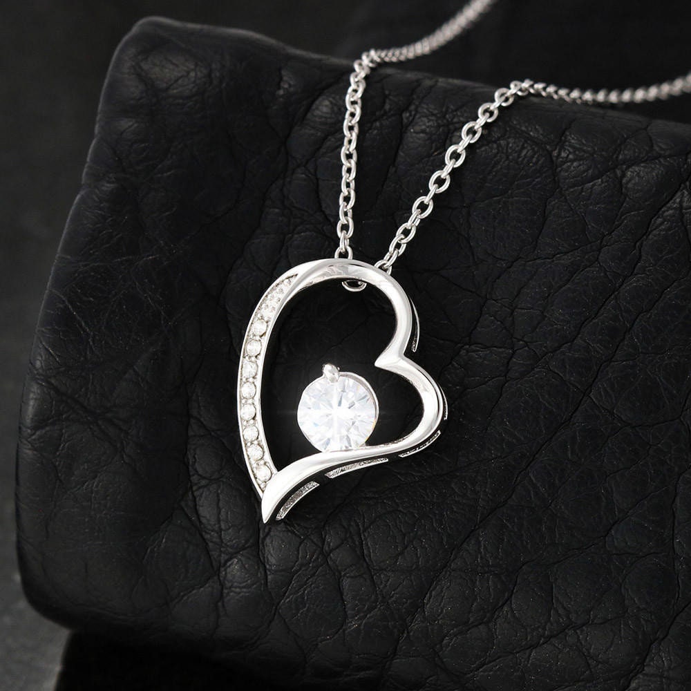 1 Year Anniversary Gift For Wife - Forever Love Necklace