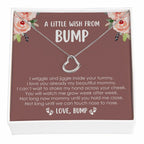 Sentimental Baby Shower Gift, New Mom Gift, Mommy To Be Gift, A Little Wish From Bump, First Time Mom To Be Gift, Push Gift, Pregnancy Gift