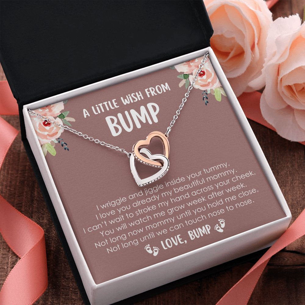 Sentimental Baby Shower Gift, New Mom Gift, Mommy To Be Gift, A Little Wish From Bump, First Time Mom To Be Gift, Push Gift, Pregnancy Gift