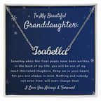 Granddaughter Christmas Gifts, Custom Name Necklace, Unique Gifts for Granddaughter, Christmas Gifts Ideas, Granddaughter Gifts from Grandma