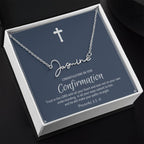Confirmation Gift For Girls, Confirmation Granddaughter, Unique Name Necklace, Confirmation Gift Ideas For Girls, Catholic Confirmation Gift