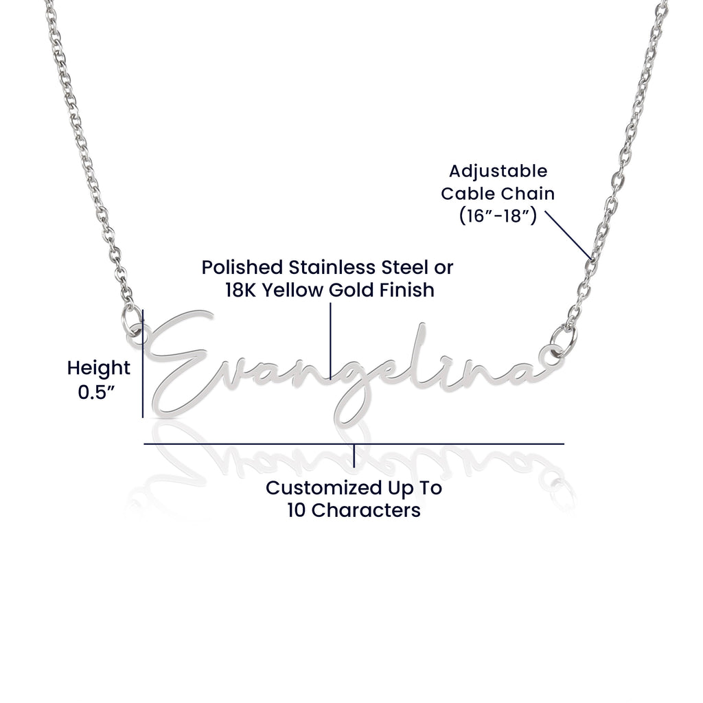 Confirmation Gift For Girls, Confirmation Granddaughter, Unique Name Necklace, Confirmation Gift Ideas For Girls, Catholic Confirmation Gift