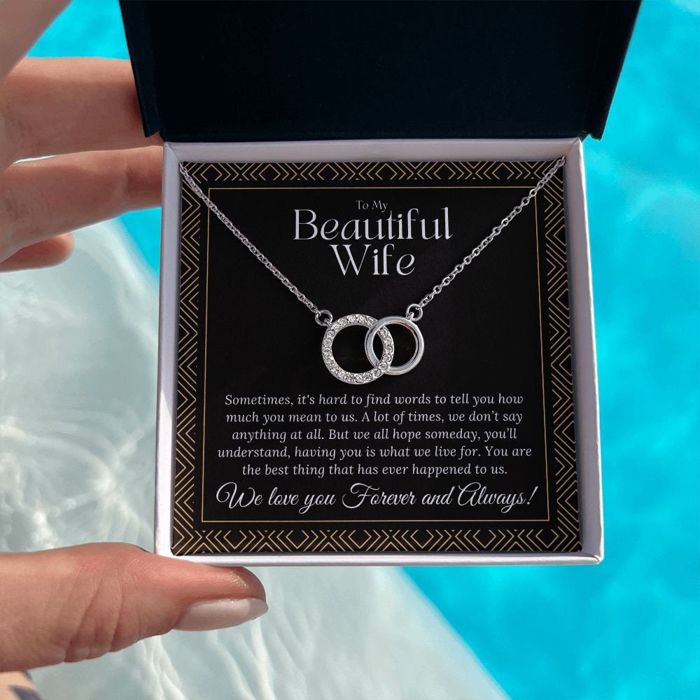 Best Mother's Day Gift Ideas for Wife: Heartfelt Gifts for the Mother of Your Children, Perfect Pair Necklace and Best Wife Necklace