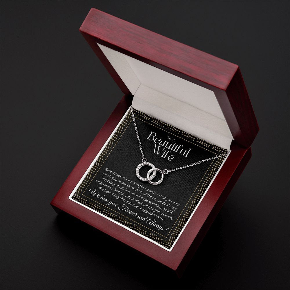 Best Mother's Day Gift Ideas for Wife: Heartfelt Gifts for the Mother of Your Children, Perfect Pair Necklace and Best Wife Necklace