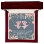 New Mom Necklace, Mommy To Be Name Necklace, Unique Gifts for New Mom, Expecting Wife, Gift for Wife Pregnant, Pregnancy Gift for New Mom