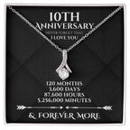 Perfect Gift to Celebrate 10th Anniversary, Traditional and Modern 10-Year Anniversary Present for Wife, 10 Year Anniversary Gift for Woman