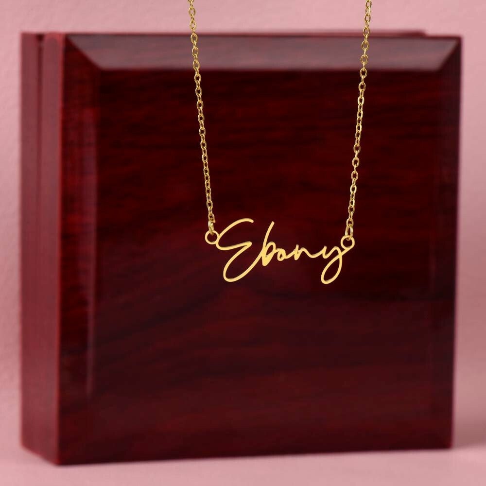 Personalized Name Necklaces for Our Granddaughter Graduation - Unique Gifts from Grandma/Grandpa to Commemorate this Milestone