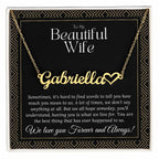 Top Mother's Day Gift Ideas for Wife - Heartfelt Gifts for the Mother of Your Children Including Wife Necklace, Unique Name Necklace