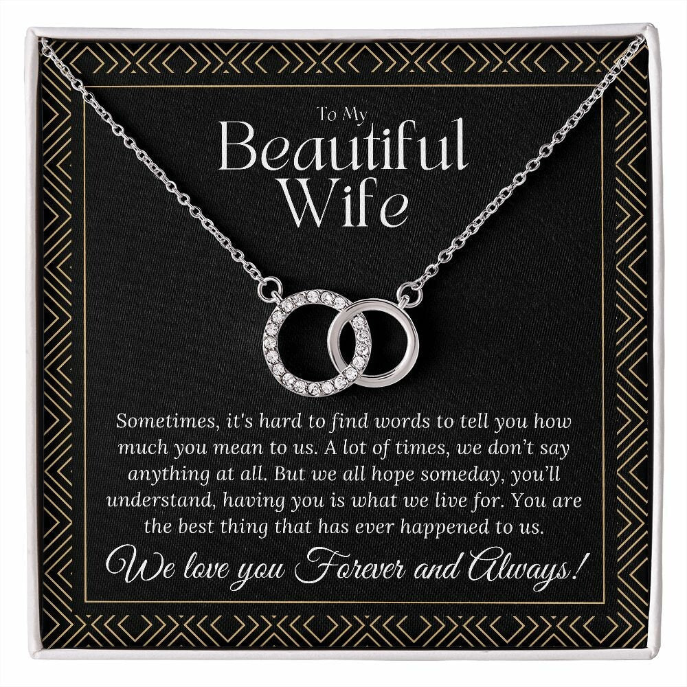 Best Mother's Day Gift Ideas for Wife: Heartfelt Gifts for the Mother of Your Children, Perfect Pair Necklace and Best Wife Necklace