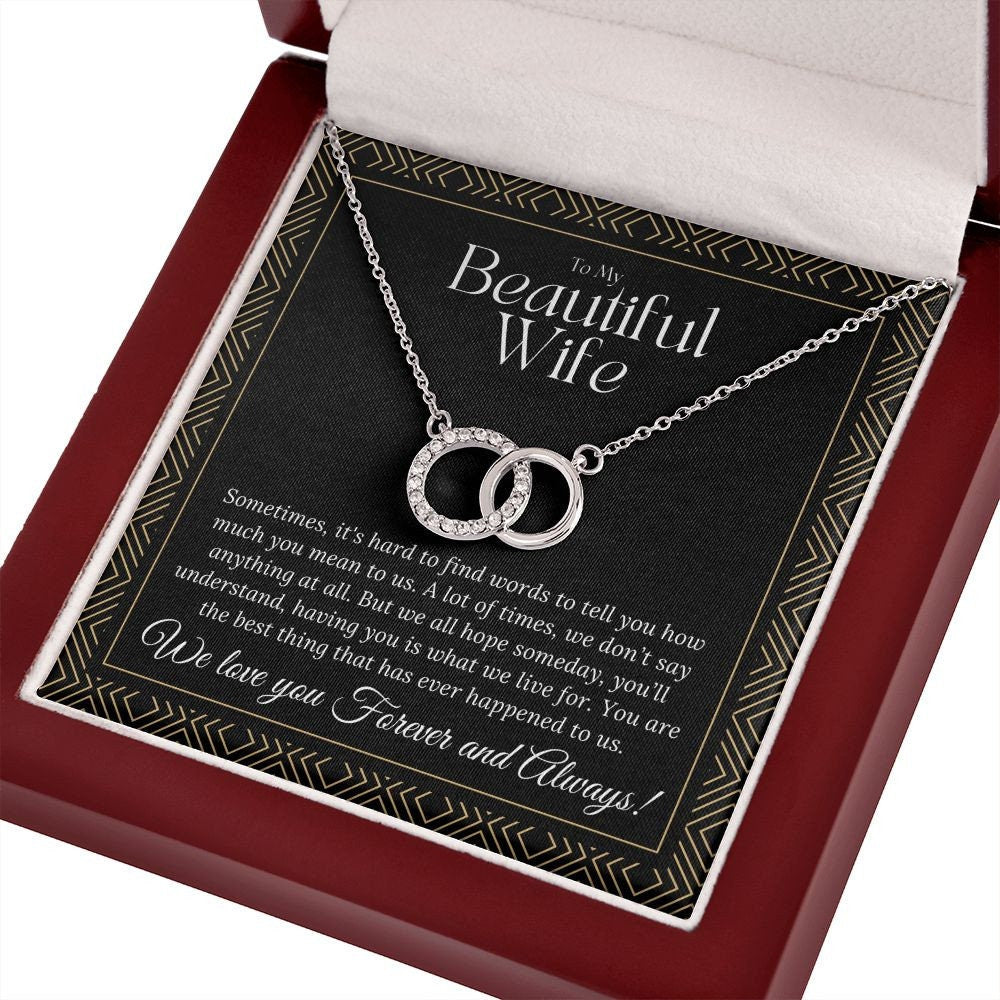 Best Mother's Day Gift Ideas for Wife: Heartfelt Gifts for the Mother of Your Children, Perfect Pair Necklace and Best Wife Necklace